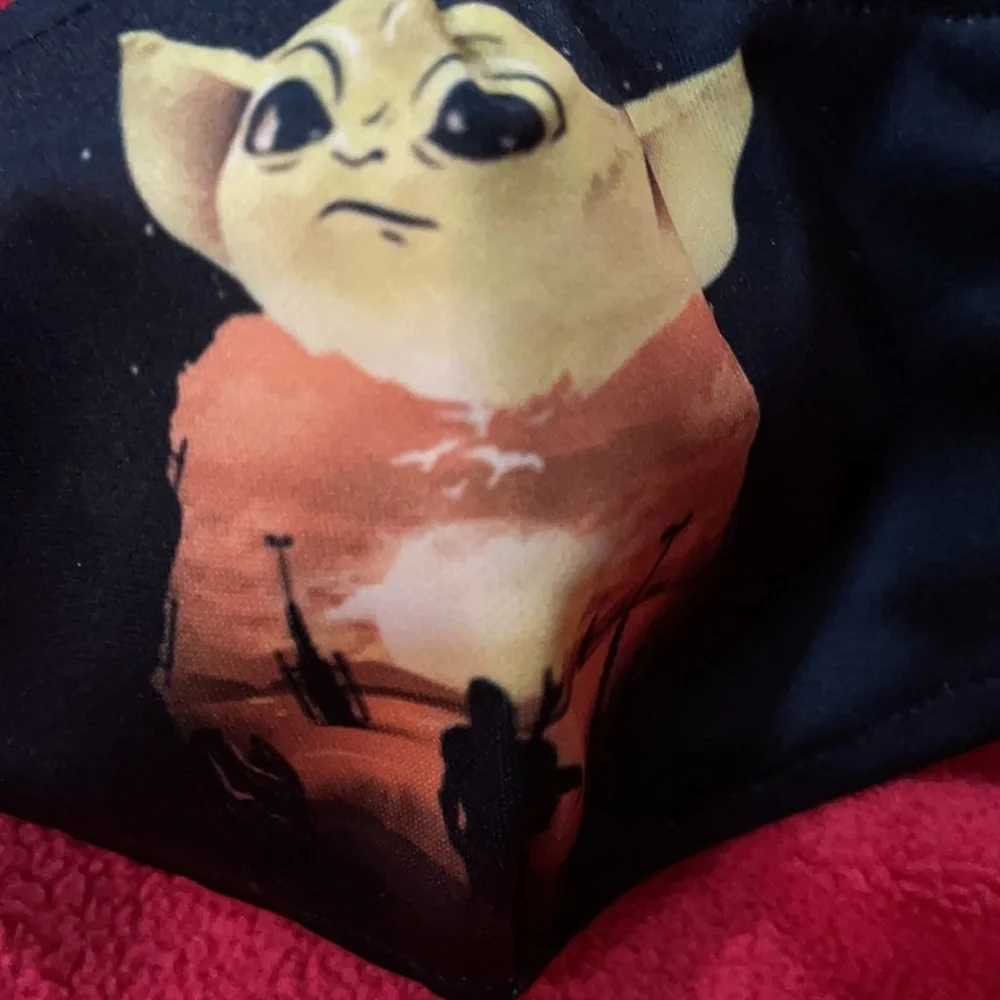 New Yoda face mask